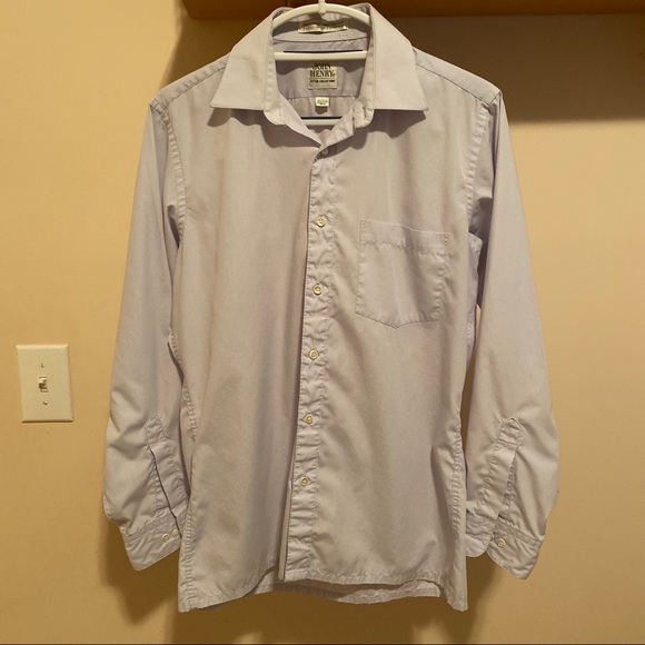 John Henry Light Blue Dress Shirt - Picture 3 of 4